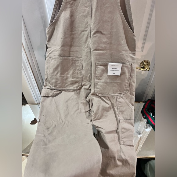 H&M Overalls Tan M - Picture 4 of 6
